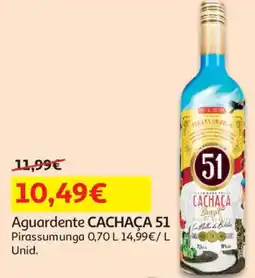 Auchan Aguardente Cachaça 51 Pirassununga promoção