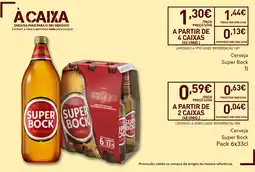 Recheio Super Bock promoção
