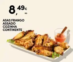 Continente Asas frango assado cozinha continente promoção