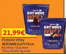 Auchan Proteína Whey Auchan Eat'n Move promoção