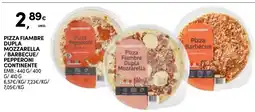 Continente Pizza fiambre dupla mozzarella promoção