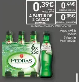 Recheio Água c/Gás Pedras Salgadas promoção