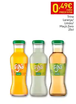 Recheio Trina Laranja/ Limão/ Maçã Zero promoção