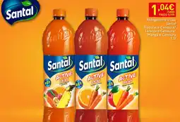 Recheio Santal active drink promoção