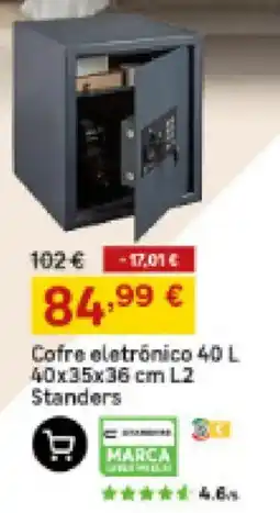 Leroy Merlin Cofre eletrónico 40 L promoção