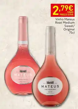 Recheio Vinho Mateus Rosé Medium Sweet/Original promoção