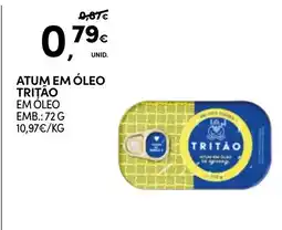 Continente Atum em óleo tritão promoção