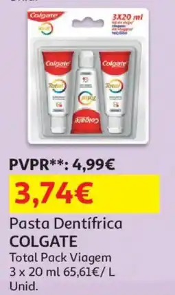 Auchan Pasta Dentífrica Colgate promoção