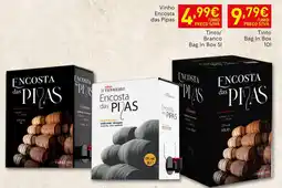 Recheio Vinho Encosta das Pipas promoção