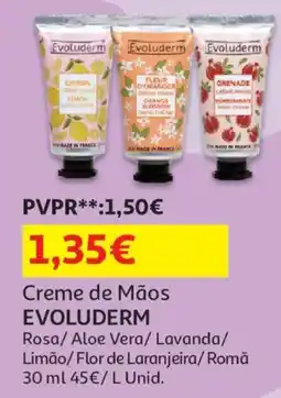 Auchan Creme de Mãos Evoluderm promoção
