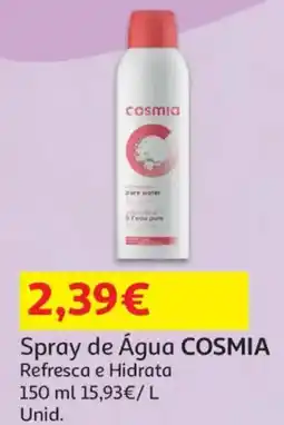 Auchan Spray de Água Cosmia promoção