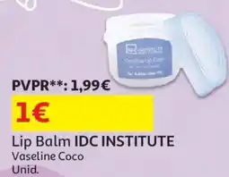 Auchan lip balm idc institute vaseline coco promoção