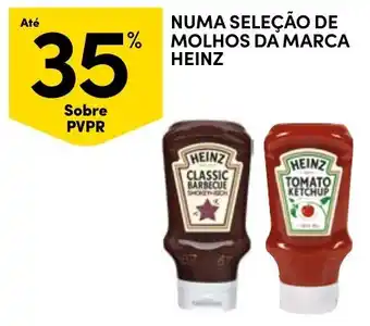 Continente molhos da marca heinz promoção