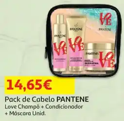 Auchan Pack de Cabelo Pantene promoção
