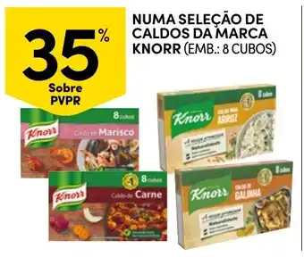 Continente Knorr caldo de carne promoção