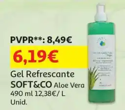 Auchan Gel Refrescante Soft&Co Aloe Vera promoção