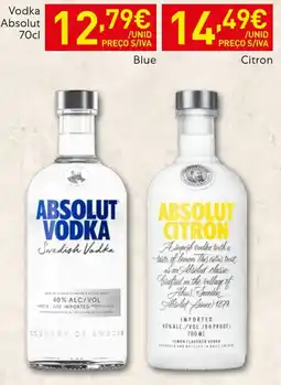 Recheio Absolut vodka promoção