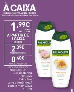 Recheio Gel de Banho Naturals Palmolive promoção