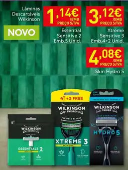 Recheio lãminas descartáveis wilkinson extreme 3 promoção