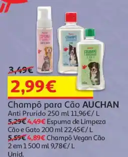 Auchan Champô para Cão AUCHAN promoção
