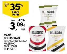 Continente Café bellissimo intenso/ original/ massimo promoção