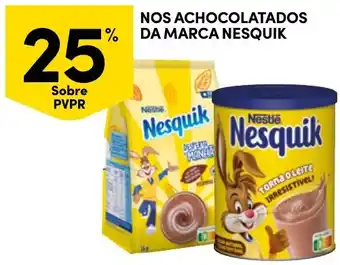 Continente Nesquik achocolatados promoção
