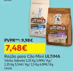Auchan Ração para Cão Mini Ultima promoção