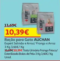 Auchan Ração para Gato AUCHAN promoção