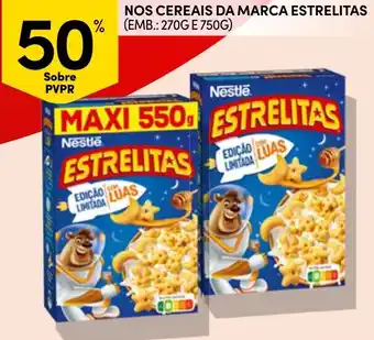Continente Nestlé estrelitas promoção