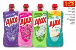 Recheio Lava Tudo c/Óleos Essenciais Ajax Festa de Flores promoção