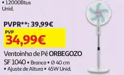 Auchan Ventoinha de Pé Orbegozo promoção