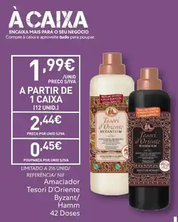 Recheio Amaciador Tesori D'Oriente Byzant/Hamm promoção