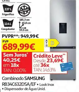 Auchan Combinado samsung promoção