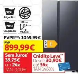 Auchan Frigorífico promoção