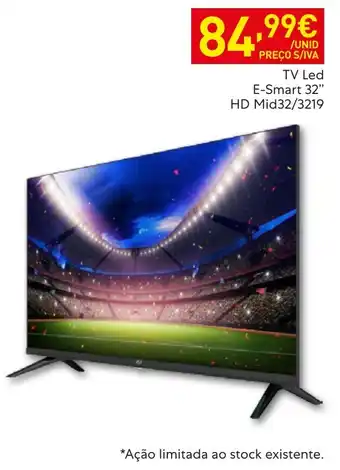 Recheio tv led e-smart 32" promoção