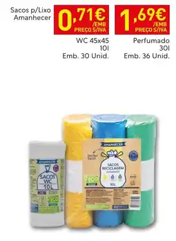 Recheio Sacos p/Lixo Amanhecer promoção