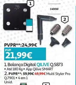 Auchan Balança Digital Qilive Q.5873 promoção