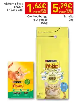 Recheio Alimento Seco p/Gato Friskies Vital promoção