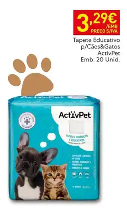 Recheio Tapete educativo p/cães&gatos activpet promoção