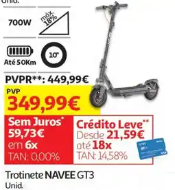 Auchan Trotinete Navee GT3 promoção