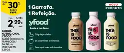 Continente Bebida Nutricional Yfood promoção