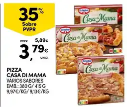 Continente Pizza casa di mama promoção
