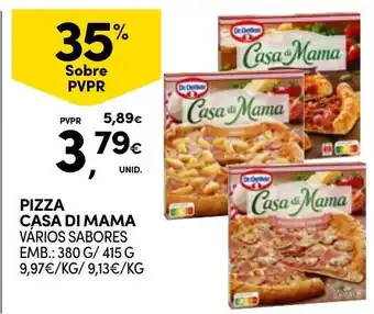 Continente Pizza casa di mama promoção