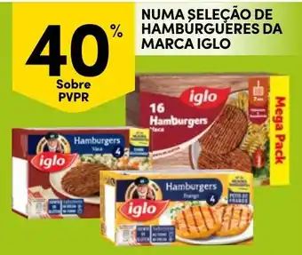 Continente Hambúrgueres iglo promoção