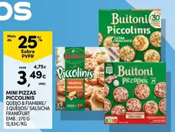 Continente Mini pizzas piccolinis promoção