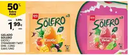 Continente Gelado solero exotic/strawberry twist promoção