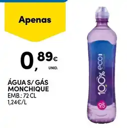 Continente Água s/ gás monchique promoção