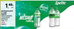 Continente Sprite vários sabores promoção