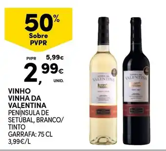 Continente vinho vinha da valentina promoção