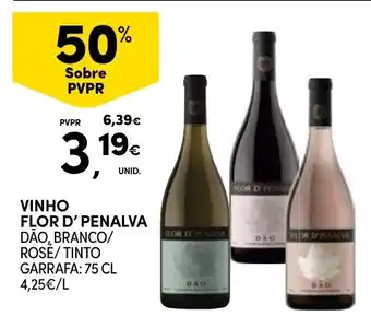 Continente Vinho Flor D'Penalva promoção